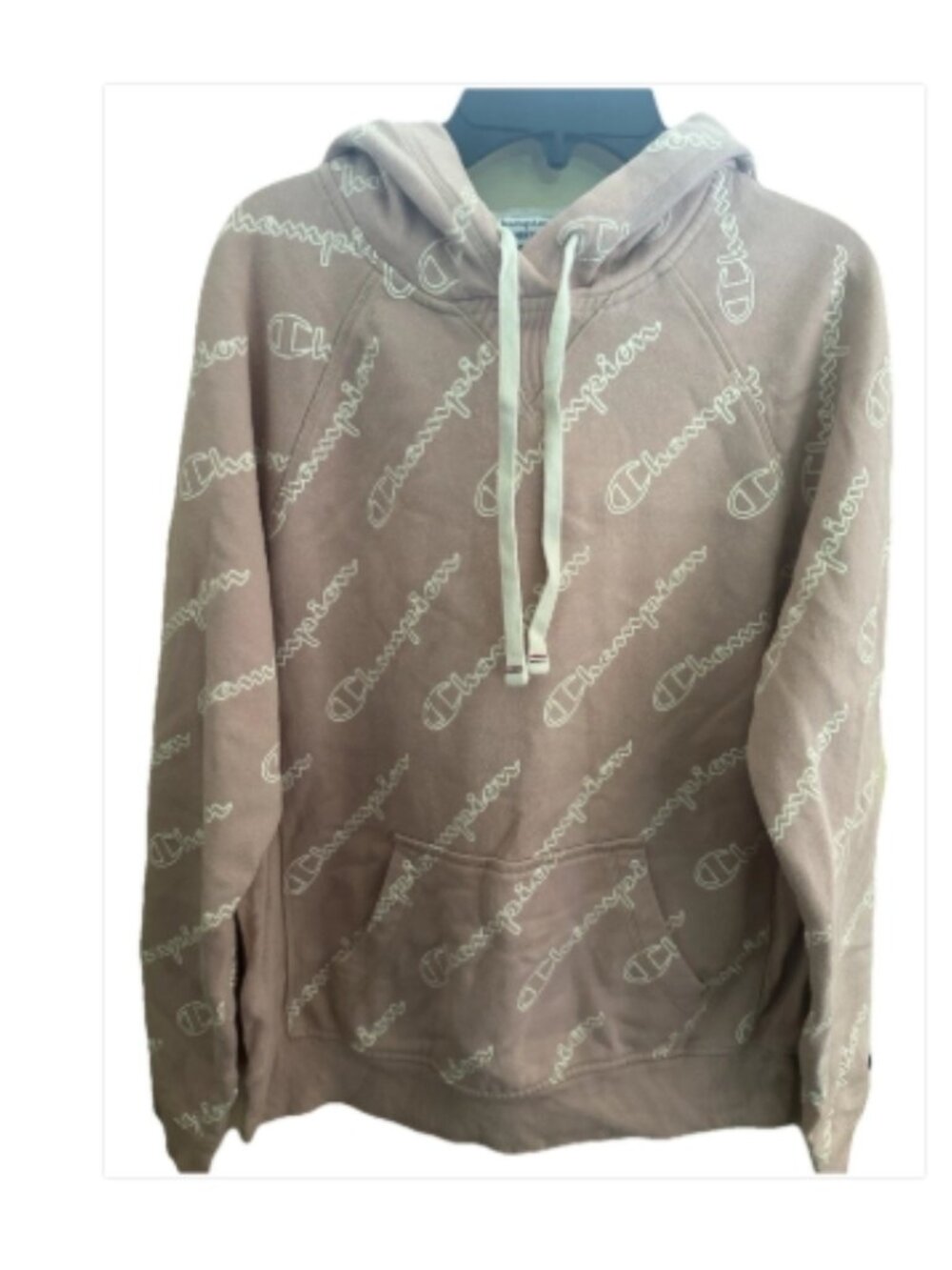 🩷✨ Champion Authentic Allover Logo Hoodie ✨🩷